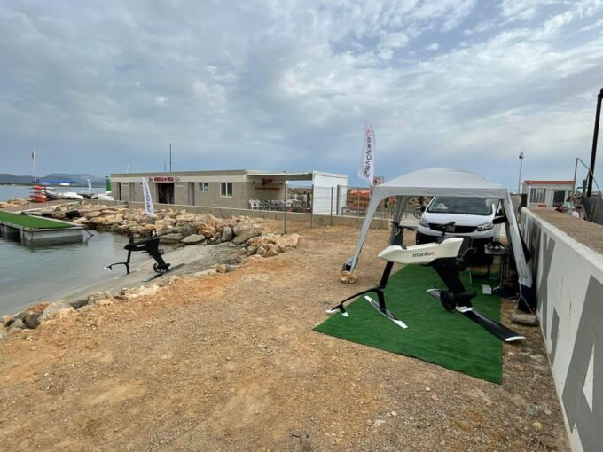 Can Picafort: Experience With the Aquatic Ebike Manta5 Saltycycling - Getting to the Activity Location