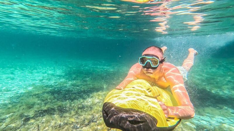 Can Picafort:Private Trip - Beach+Caves + Seabob -6 Person - Experience Highlights