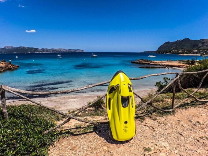 Can Picafort:Private Trip - Beach+Caves + Seabob -6 Person - Destination Beach
