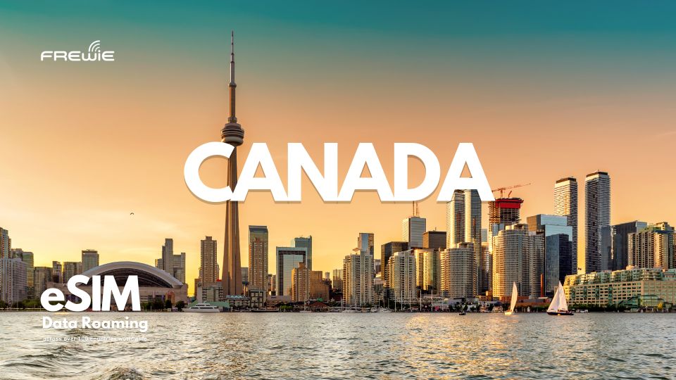 Canada Data Esim : 0.5gb/Daily to 20GB - 30DAYS - Inclusions