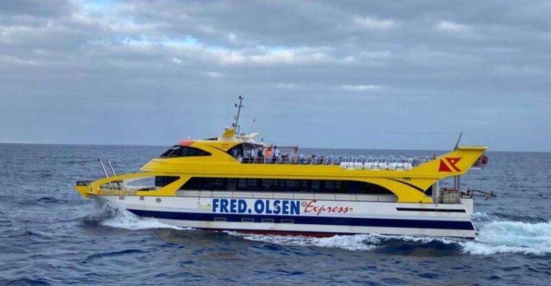 Canary Islands: Ferry Ticket Lanzarote/Fuerteventura - Journey Details
