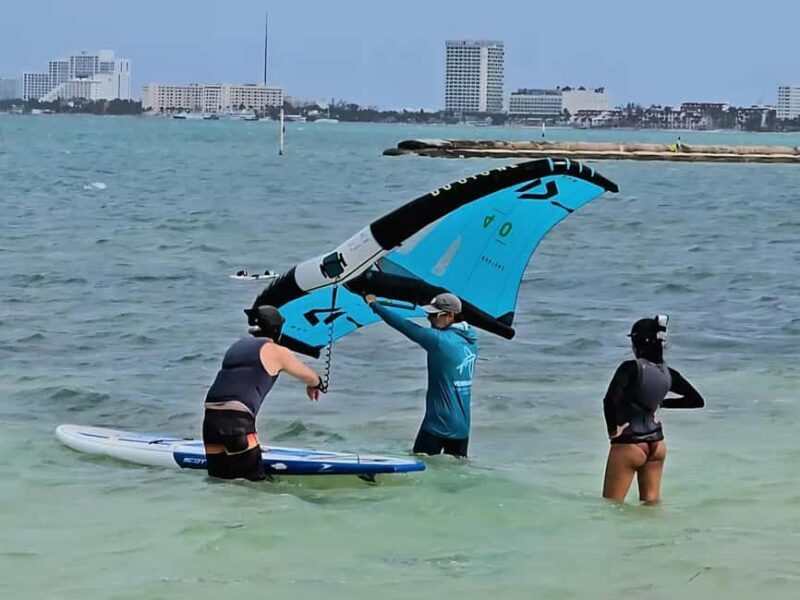 Cancún: 2-Hour Kitesurfing or Wingfoiling Course - The Price and What You’re Getting