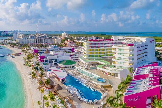 Cancun Airport and Temptation Cancun Resort Private Shuttle - Key Points