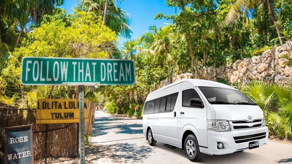 Cancun Airport One Way Transfer to Tulum - Features