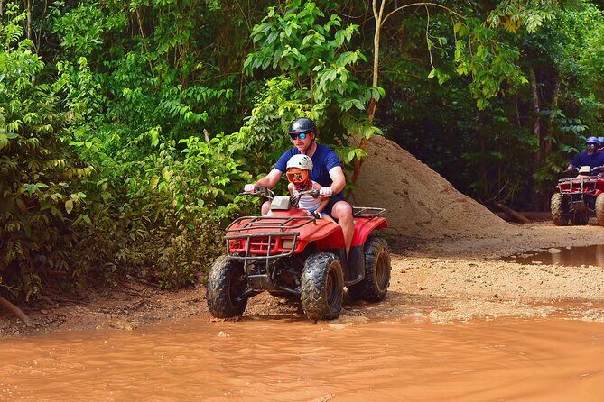 Cancun ATV Jungle Adventure & Isla Mujeres Catamaran Combo - Key Points