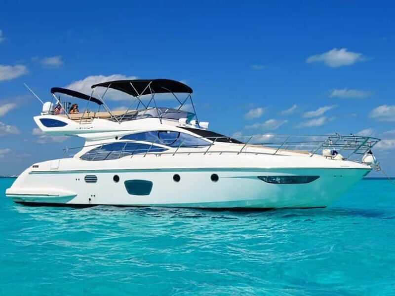 Cancun: Azimut 47 Fly Private Yacht - 6 hours to Isla Mujeres - The Itinerary: A Day of Relaxed Discovery and Spectacular Views