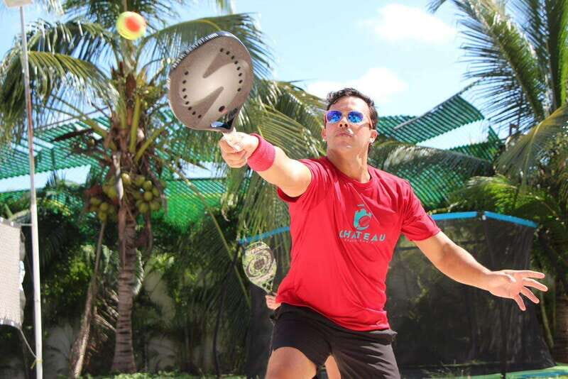 Cancun: Beach Tennis game day with local community - Key Points  