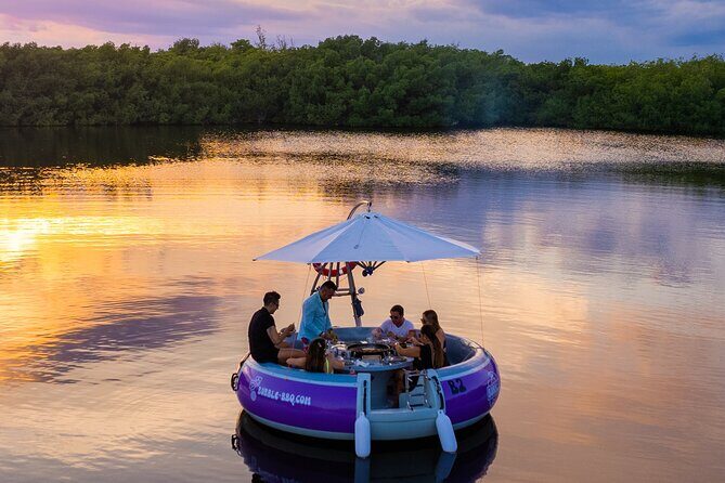 Cancun Bubble Boat Lagoon Tour - Key Points