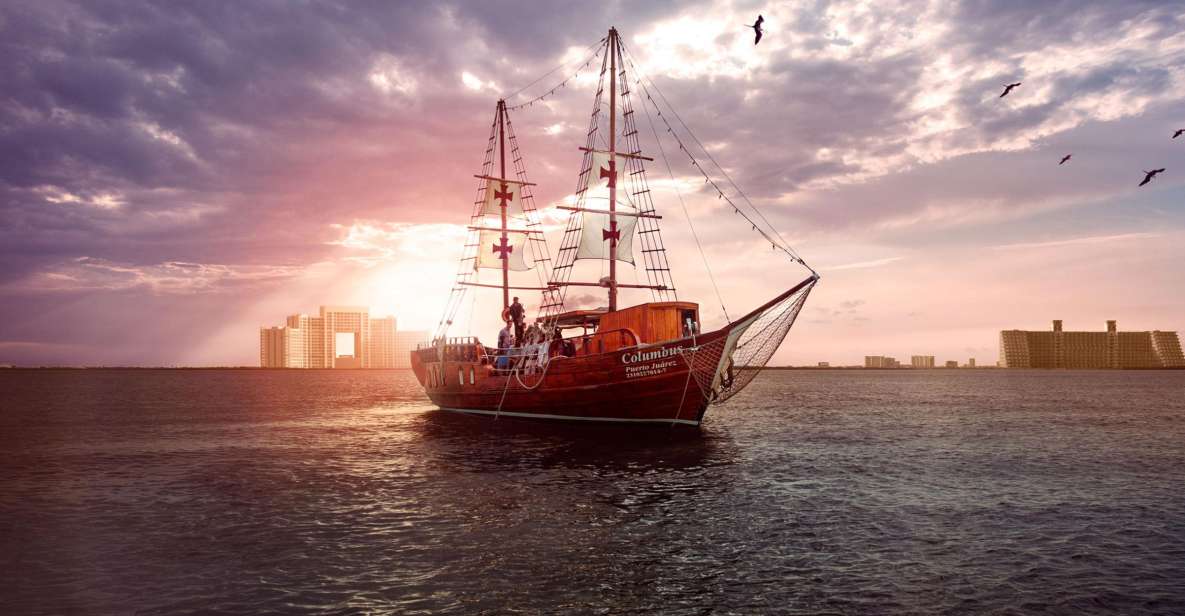 Cancun: Columbus The Romantic Dinner Cruise - Inclusions
