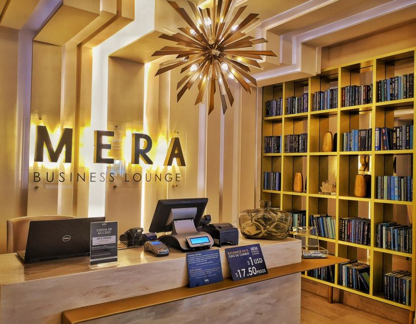 Cancun: CUN Airport MERA Lounge Access Ticket - Lounge Benefits