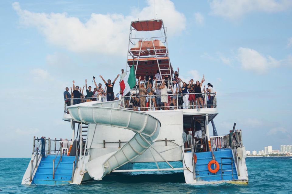 Cancun: Full-Day Catamaran Cruise to Isla Mujeres - Snorkeling and Water Activities