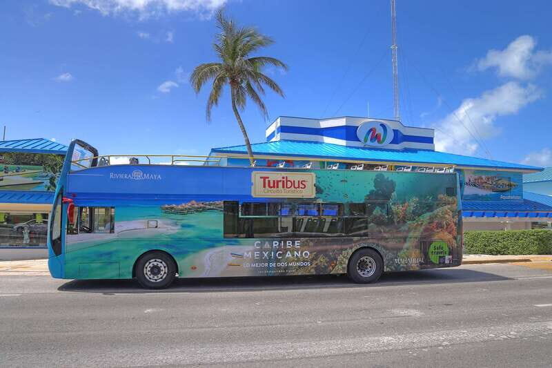Cancún: Hop-on Hop-off Bus Tour with Submarine Trip - Key Points