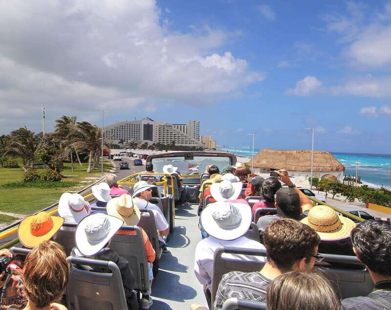 Cancun: Hop-on Hop-off Sightseeing Bus Tour and Attractions - Key Points