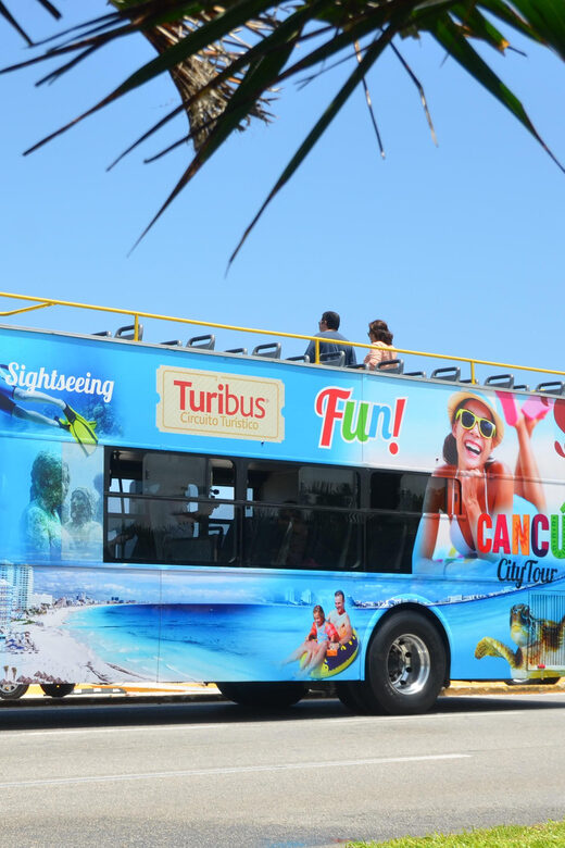 Cancun: Hop-on Hop-off Sightseeing Bus Tour and Attractions - The Sum Up