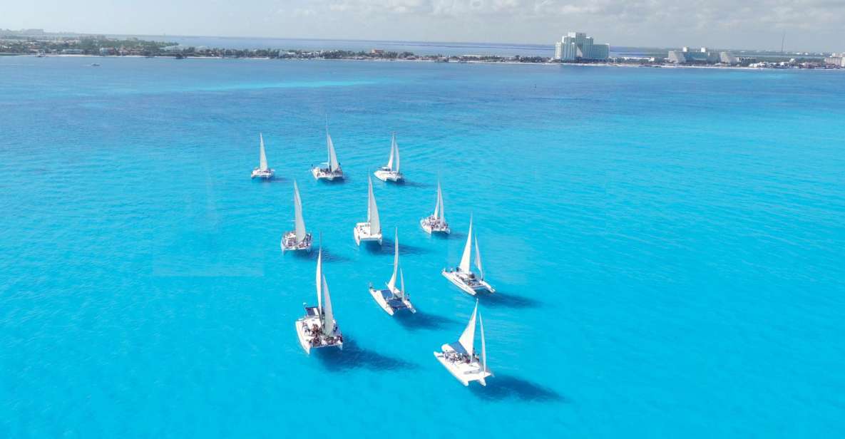 Cancun: Isla Mujeres 12 Pm Catamaran Tour With Snorkeling - Catamaran Journey to Isla Mujeres