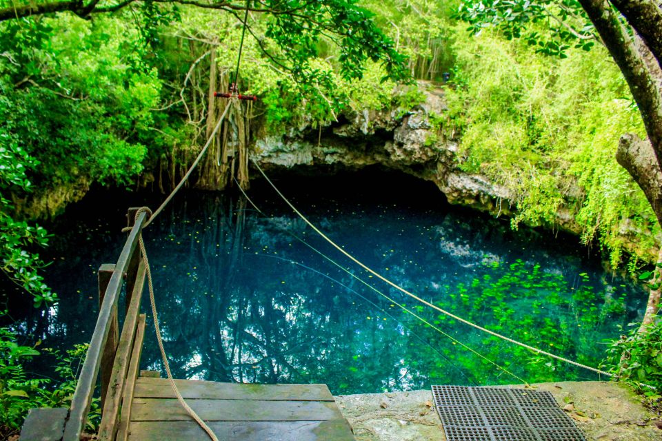 Cancun: Jungle ATV Tour, Ziplining, and Cenote Swim - Refreshing Swim in the Cenote