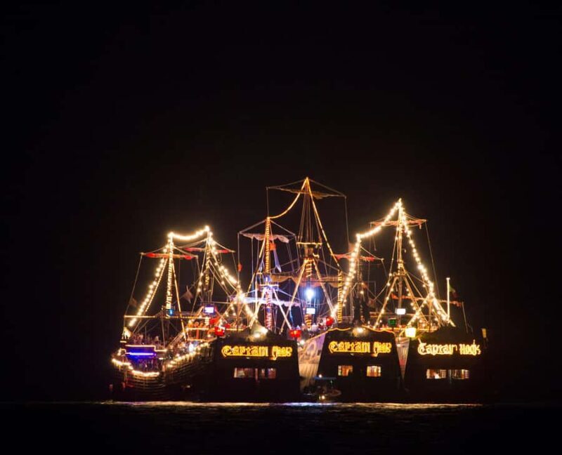 Cancun Night Pirate Ship Cruise with Chicken Dinner and Show - Frequently Asked Questions