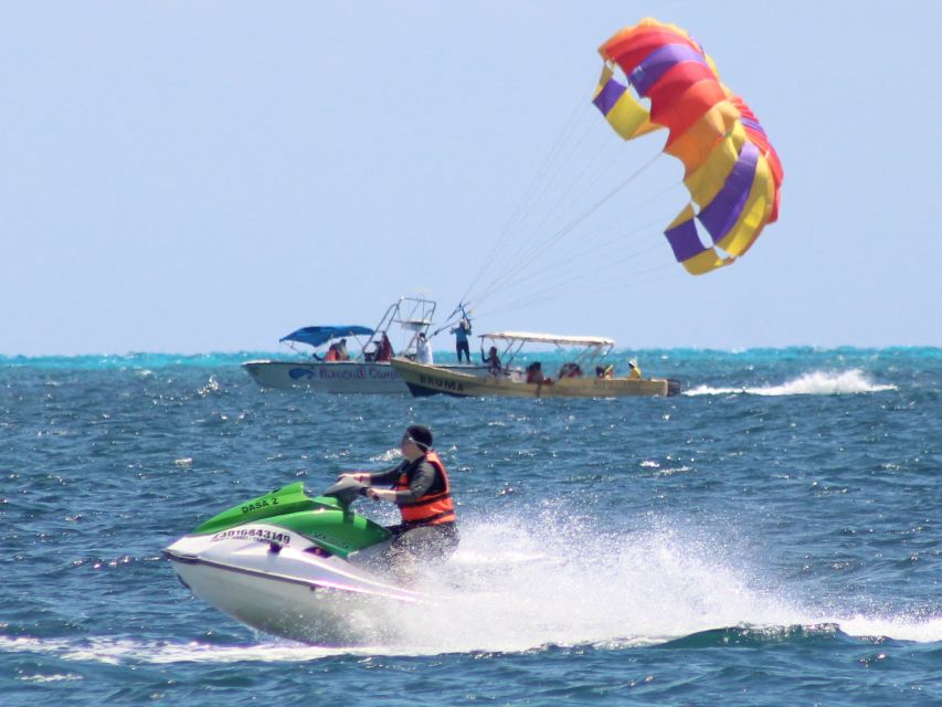 Cancun: Parasailing and Jet Ski Tour in Cancun Bay - Jet Ski Ride