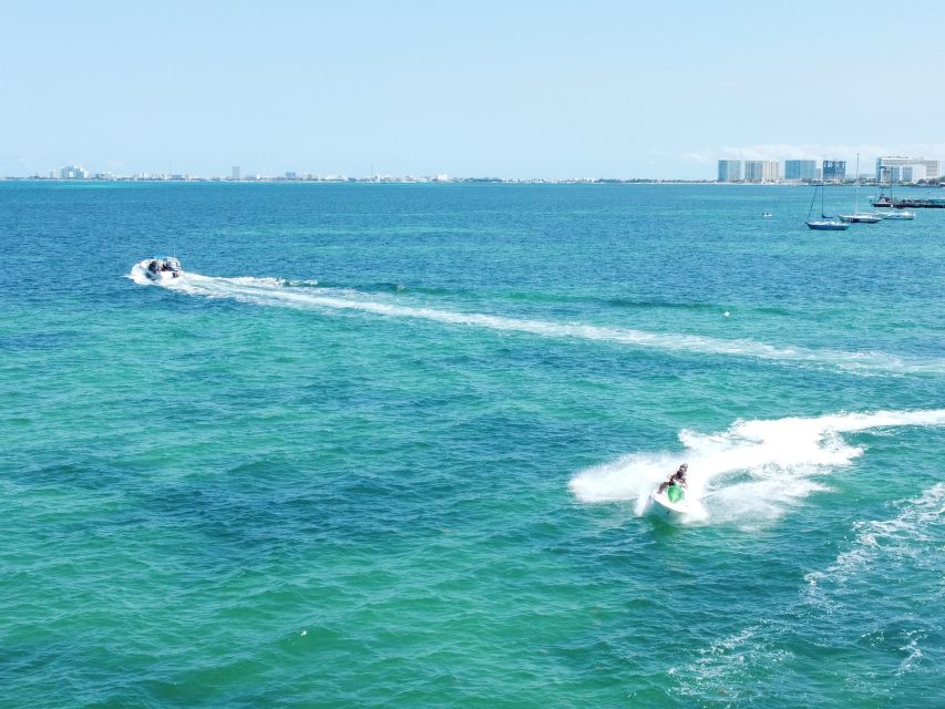 Cancun: Parasailing and Jet Ski Tour in Cancun Bay - Aerial Views and Sights