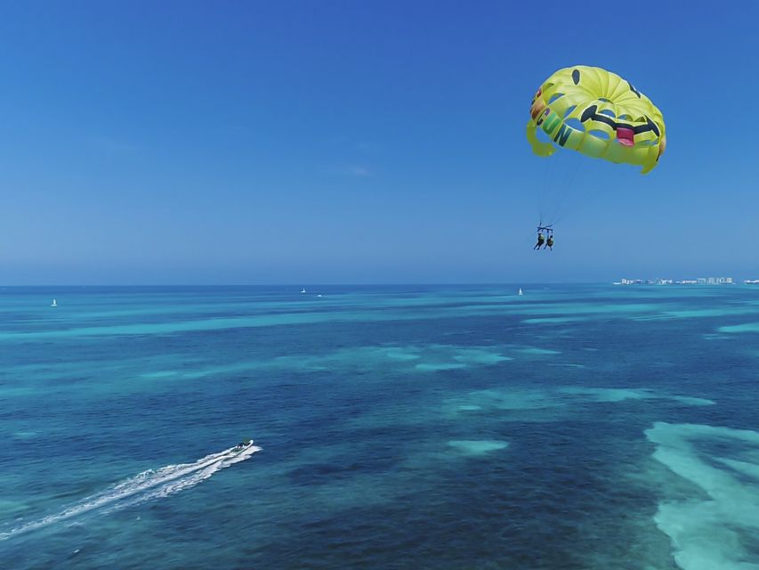 Cancun: Parasailing Over Cancun Bay - Inclusions and Exclusions