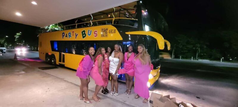 Cancun: Private 3 Hour Party Bus Experience - The Itinerary Breakdown