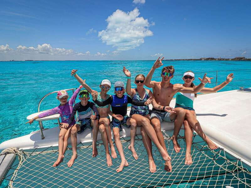 Cancun Private Catamaran  Open Bar & Snorkeling Experience - Key Points