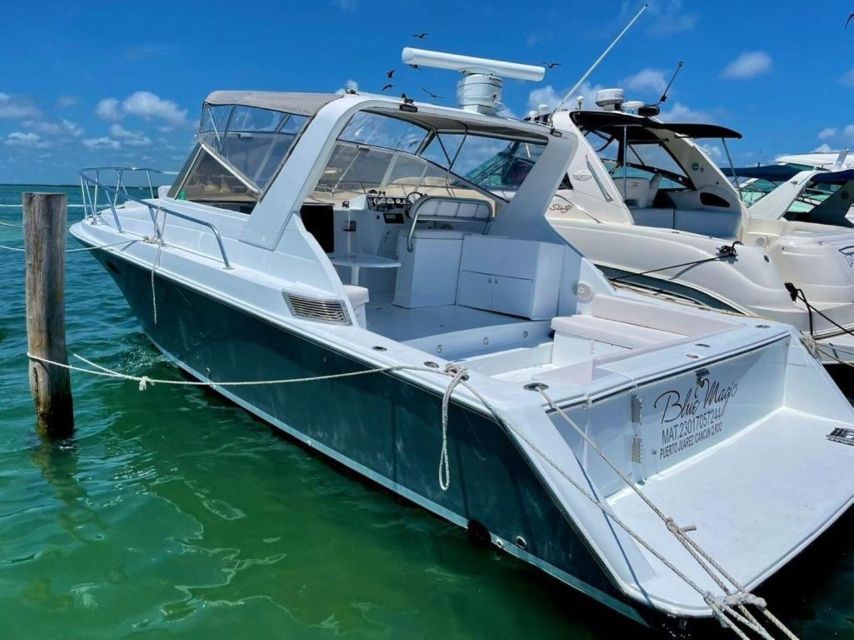Cancún: Private Yacht Tour - Anchor at Playa Norte