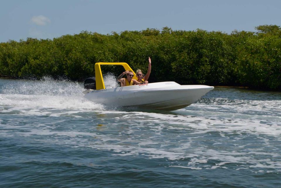 Cancun: Speed Boat & Snorkel Jungle Adventure - Navigation Training and Guidance