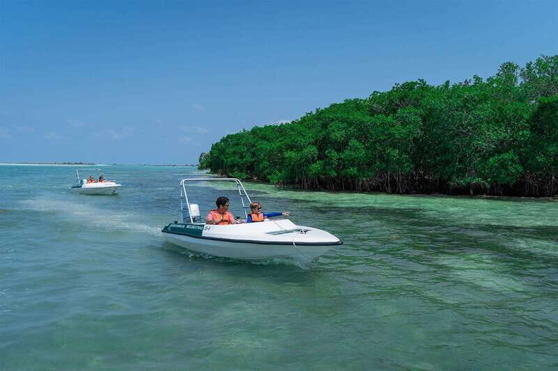 Cancun: Speedboat tour to a Virgin Beach - An Overview of the Experience