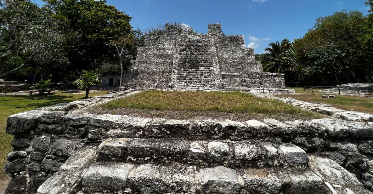 Cancun: the Meco Mayan Ruins Tour With Cancun Bay Parasailing - Key Points