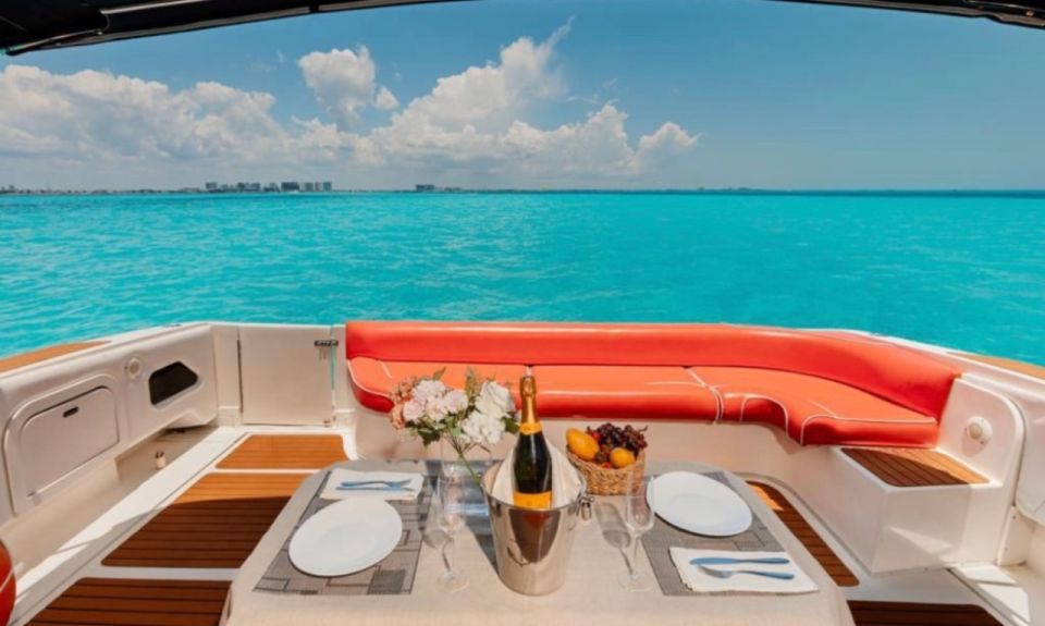Cancun to Isla Mujeres: Sunset on Private Luxury Yacht (VIP) - Key Information
