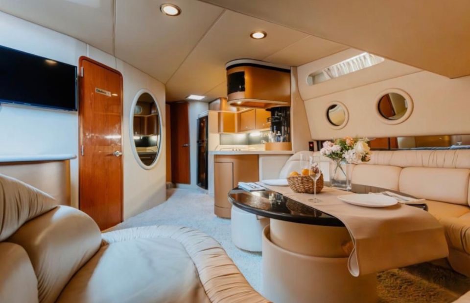 Cancun to Isla Mujeres: Sunset on Private Luxury Yacht (VIP) - Marine Life Viewing