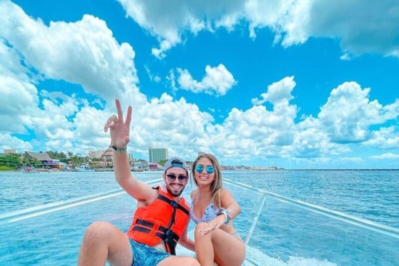 Cancun: Transparent Boat Tour with Soft Drinks - The Sum Up