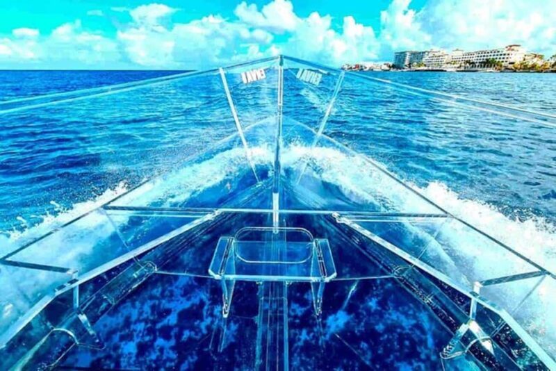 Cancun: Transparent Boat Tour with Soft Drinks - FAQ