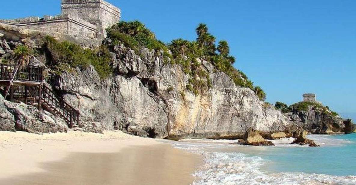 Cancun: Tulum Ruins, Canton Ecopark and Caves Private Tour - Scenic Beach Access