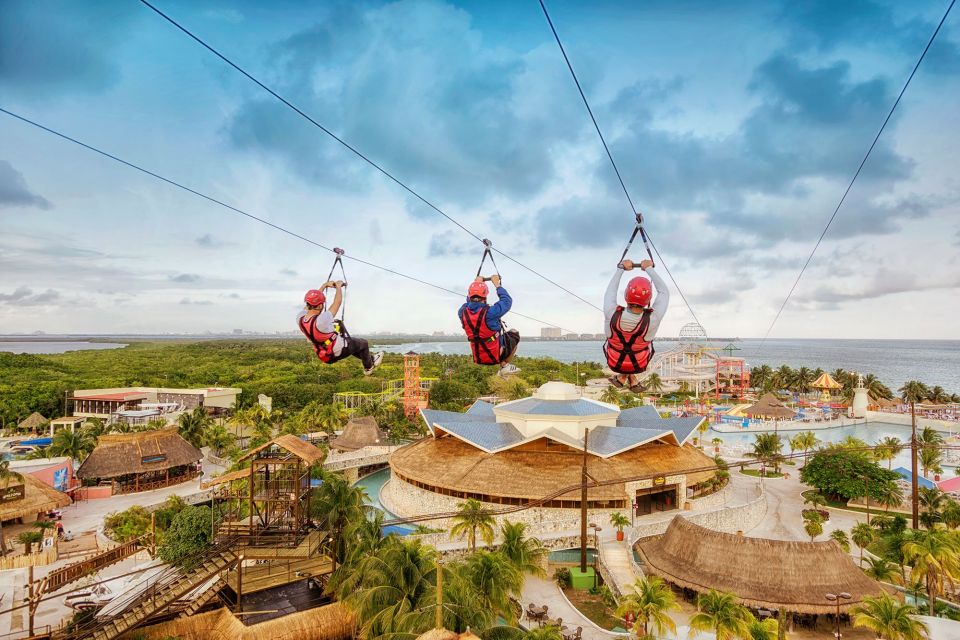 Cancun Ventura Park Ticket With Food and Drinks - Key Points