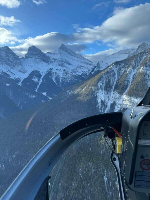 Canmore: 35-Minute Heli Tour Mt Assiniboine & its Glaciers - An In-Depth Look at the Helicopter Tour