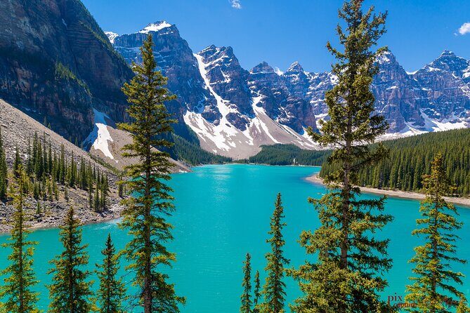 Canmore Banff to Lake Louise & Moraine Lake Half Day - Key Points