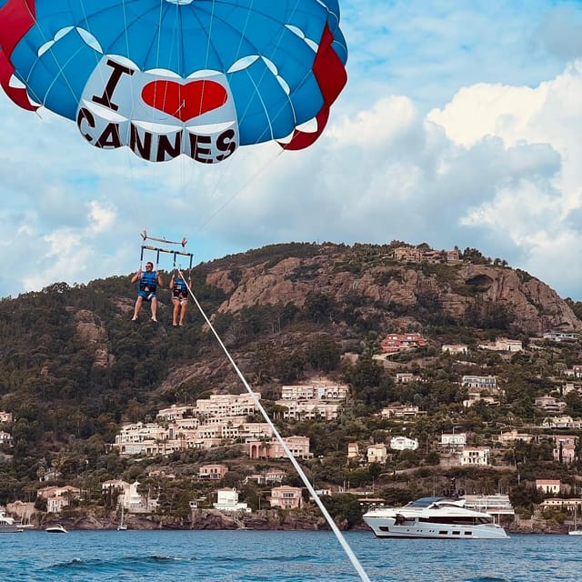 Cannes: Parasailing Experience for Couples, Family & Friends - Pricing and Reservations