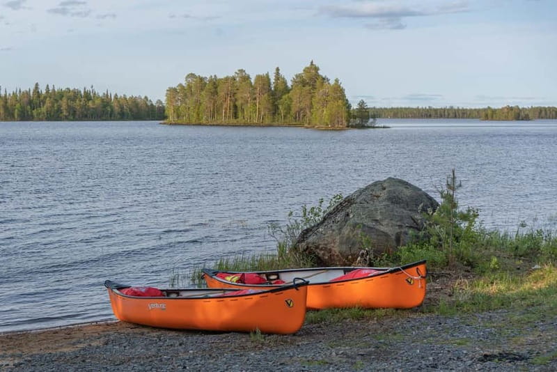 Canoe down the river trip in Lapland - Practical Details