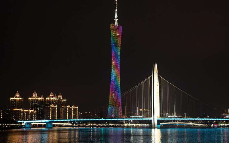 Canton Tower 450m Outdoor Observation Deck - Key Points