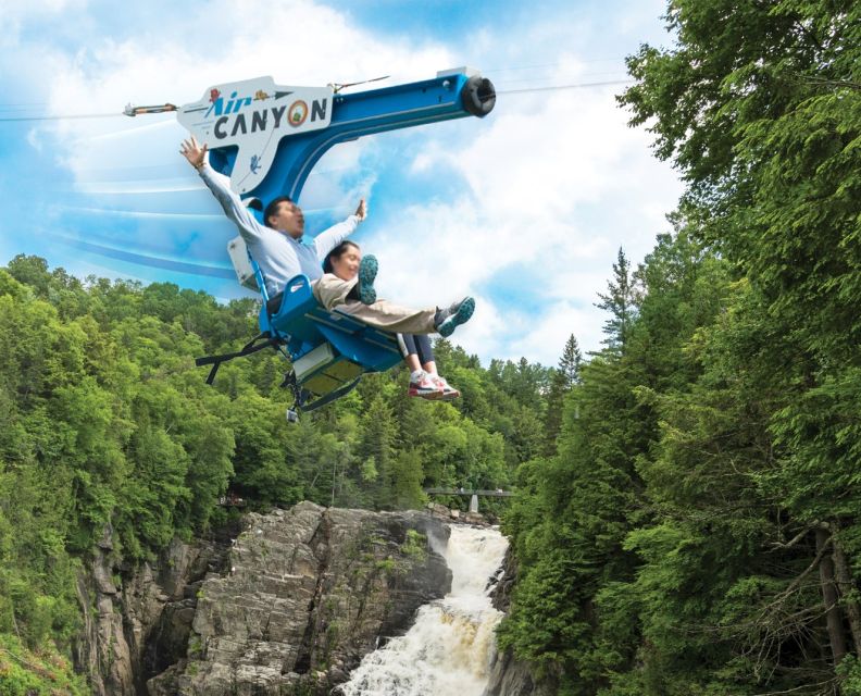 Canyon Sainte-Anne: AirCANYON Ride and Park Entry - Visiting the Suspension Bridges