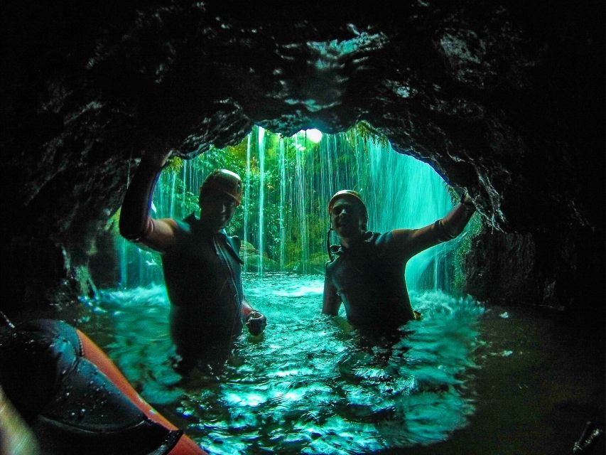 Canyoning Experience & Furnas Tour (Azores - São Miguel) - Jumping, Sliding, and Abseiling Challenges