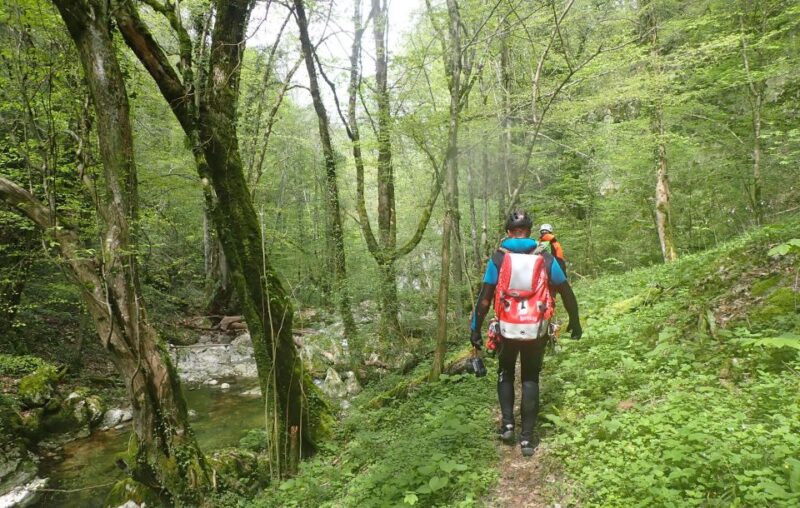 Canyoning Furon Upper Part : Vercors - Grenoble - Key Points