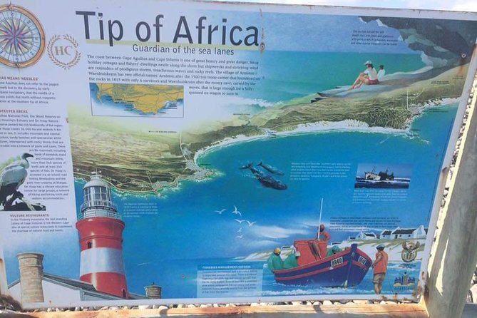 Cape Agulhas,, Where the 2 Oceans Meet - Pickup and Meeting Information