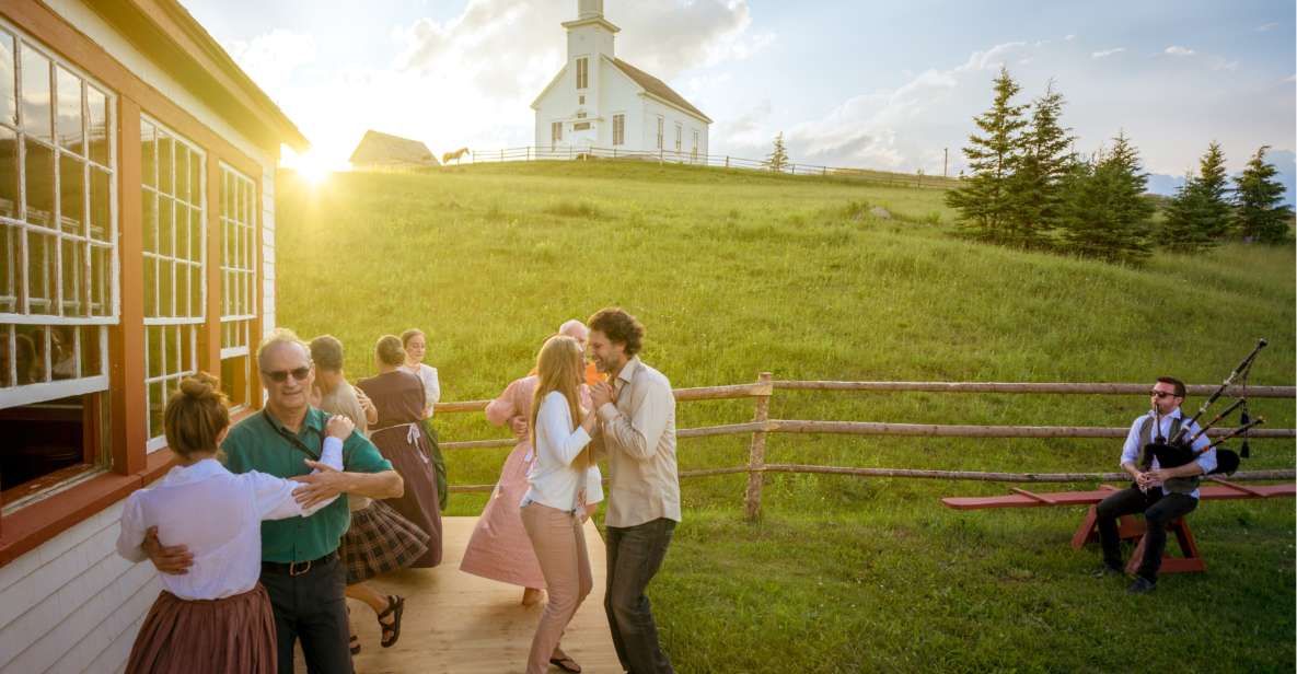Cape Breton Island: Tour of the Highland Village Museum - Scenic Backdrop of Bras Dor Lakes
