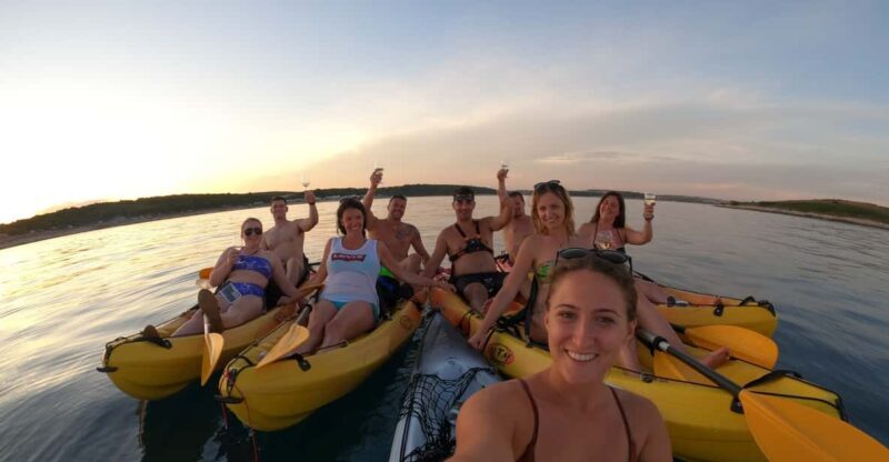 Cape Kamenjak: Sunset Kayak/SUP Wine Tour - Authentic Reviews from Participants