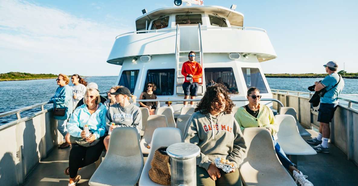 Cape May: Cape May Island Sunset Cruise & Dolphin Watching - Inclusions