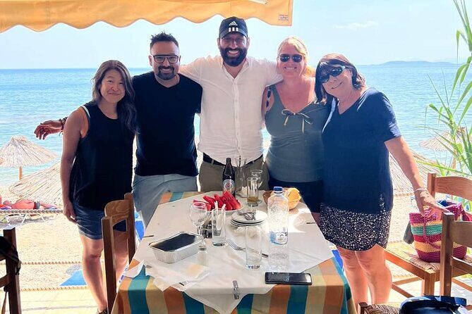 Cape Sounio Temple of Poseidon & Athenian Riviera Tour(+swimming) - Authentic Greek Cuisine and Hidden Gems  