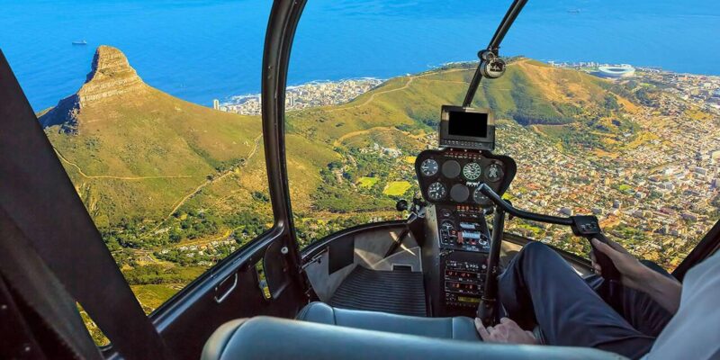 Cape Town: 2 Oceans Helicopter Tour Incl. Boat Cruise Ticket - Aerial Views of Landmarks